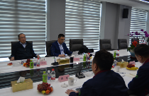 中国石化工程建设有限公司王振国副总经理一行领导莅临抚机