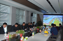 盘锦市米金套副市长等一行领导莅临抚机参观考察