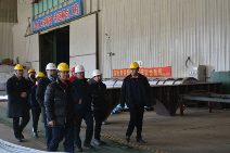 中国石化工程建设有限公司王振国副总经理一行领导莅临抚机