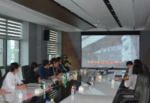 抚顺市总工会一行领导到访抚机调研