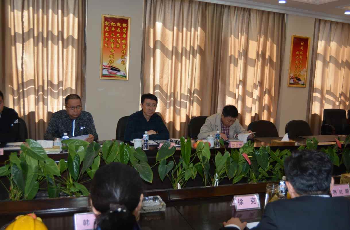 北京燕山石化公司副总焦阳等一行领导来访抚机