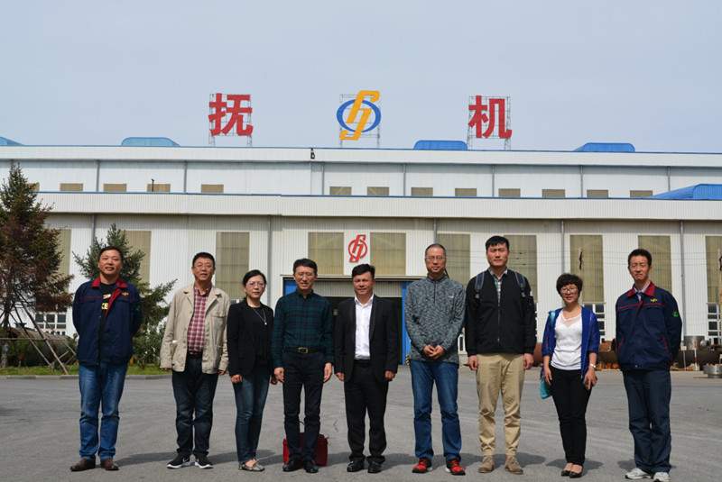 北京燕山石化公司副总焦阳等一行领导来访抚机 北京燕山石化公司副总焦阳等一行领导来访抚机