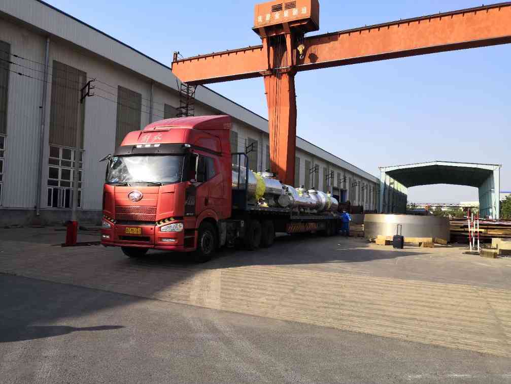 为天津环亚制造的中海油平台用冷却器、换热器检验合格发货