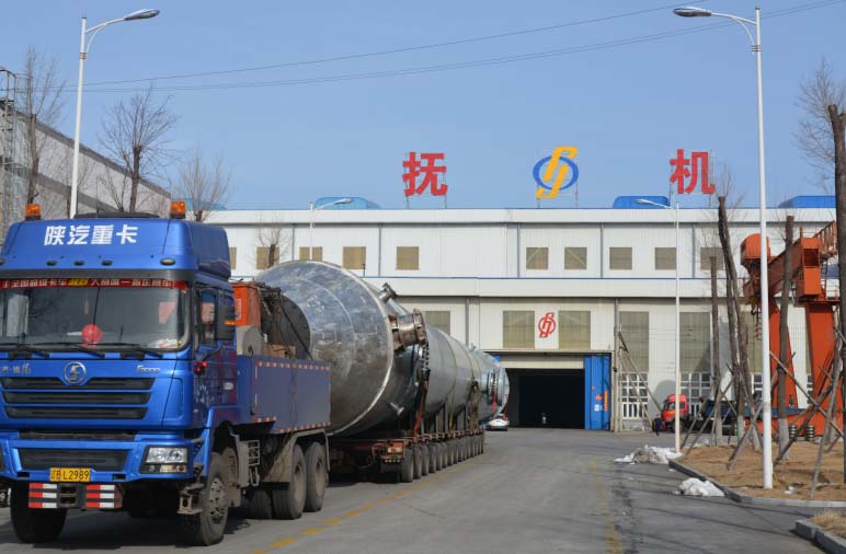 中沙（天津）石化有限公司在我公司制造的循环气冷却器竣工发货