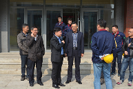 盛虹炼化有限公司李总一行莅临抚机参观考察！