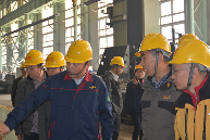 盛虹炼化有限公司李总一行莅临抚机参观考察！