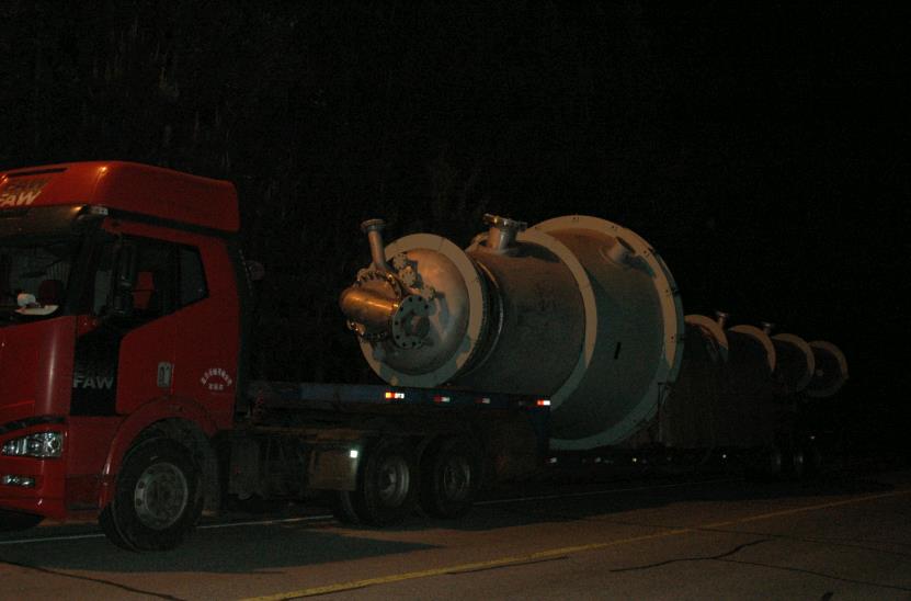 我公司为山东京博石油化工有限公司承制的再生器竣工发货