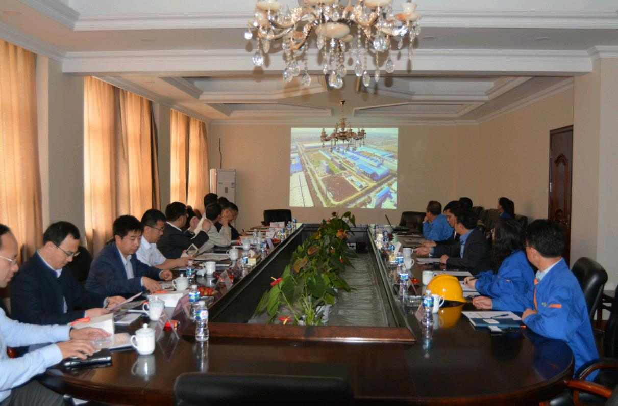SEG向总一行就加快“一带一路”建设步伐，促进深化合作，来抚机考察工作