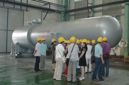 大直径螺纹锁紧式换热器（DN1700）产品鉴定会