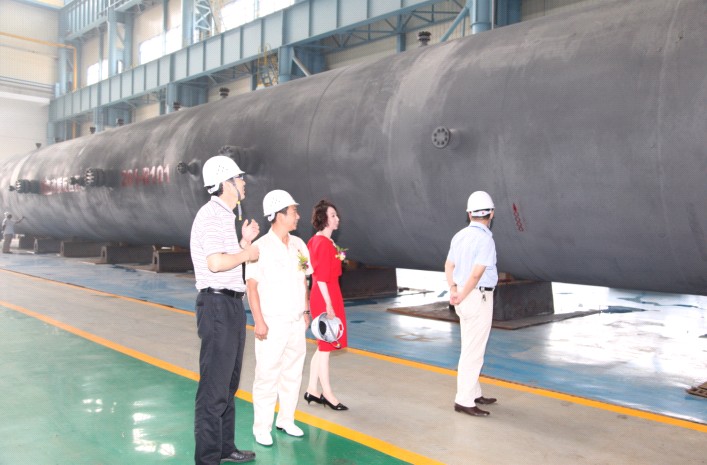 千吨级板-锻复合结构加氢反应器产品鉴定会