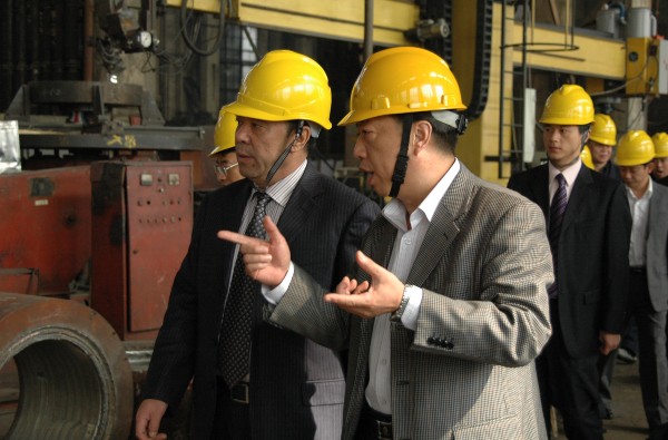 中化副总裁杜国盛一行莅临抚机视察指导