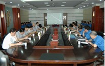 河煤集团五环院客人莅临抚机视察指导