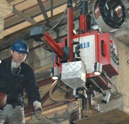 公司自主研发制造的壳体接管平焊机成功应用