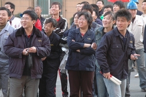 公司员工环厂跑接力赛圆满结束