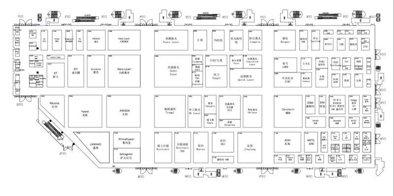 @所有观众：收好这份逛展宝典！2024中国工博会数控机床与金属加工展展位图和展商名录首发！