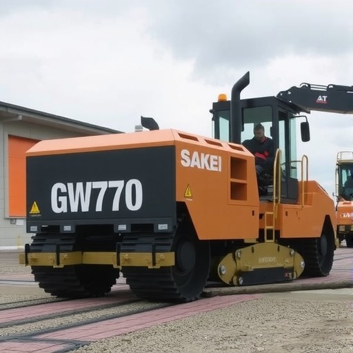 酒井 GW750 压路机
