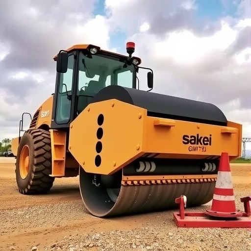 酒井 GW750 压路机