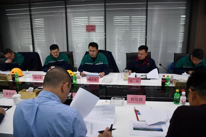 中石化九江分公司副总经理蔡培源等一行领导莅临抚机考察交流