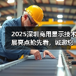2025深圳商用显示技术展亮点抢先看，诚邀您共襄盛举！