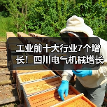 工业前十大行业7个增长！四川电气机械增长25.7%