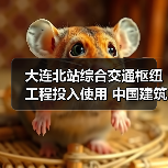大连北站综合交通枢纽工程投入使用 中国建筑承建