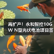 再扩产！永和智控10GW N型光伏电池项目签约