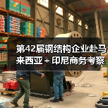 第42届钢结构企业赴马来西亚＋印尼商务考察 将迎来哪些新机遇？